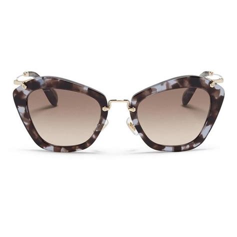 miu miu sunglasses aud green tortise shell noir specia|Buy Miu Miu MU 04WS C53 7S00A7 Sunglasses .